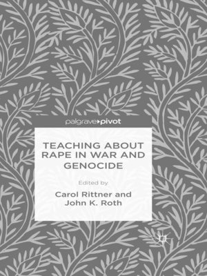 cover image of Teaching About Rape in War and Genocide